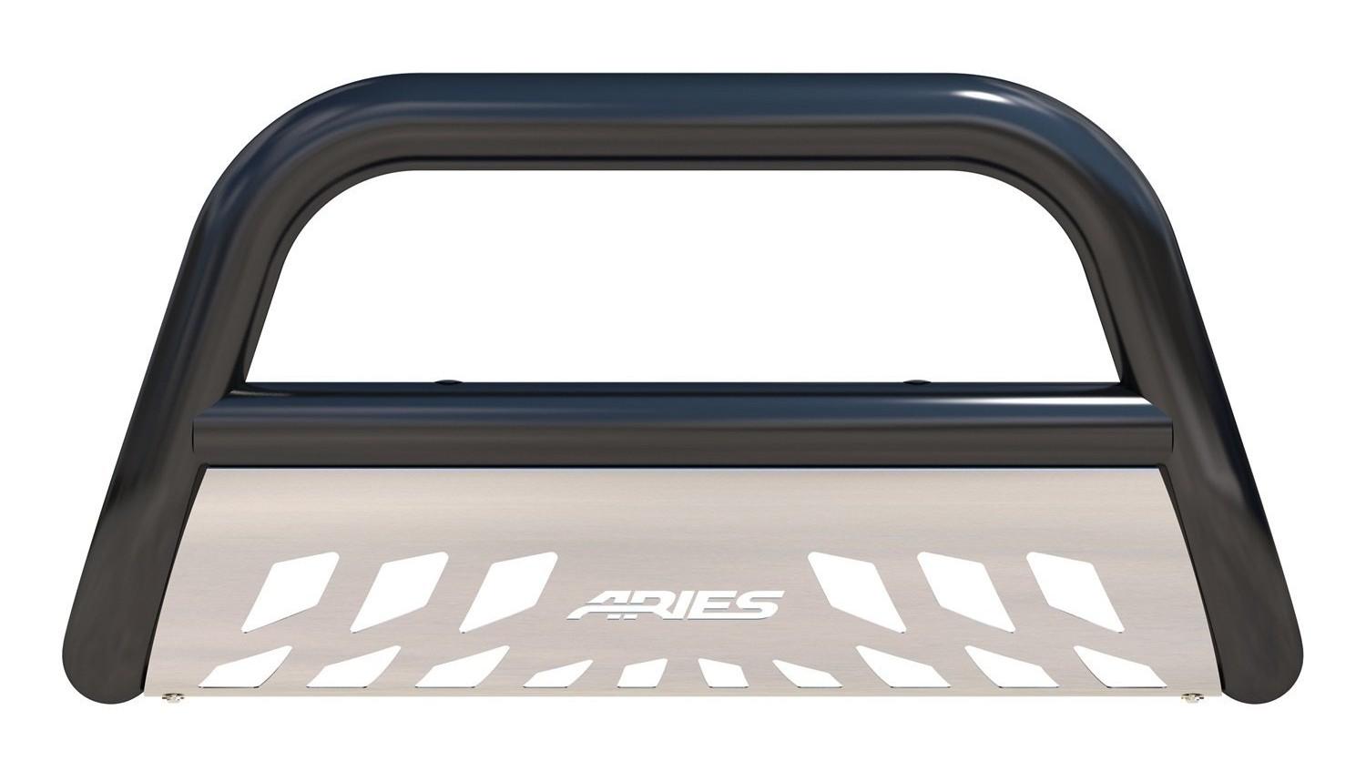 Orurowanie przednie Bull Bar ARIES 3" – Semi-Gloss Black (Stal Węglowa) - obrazek 4