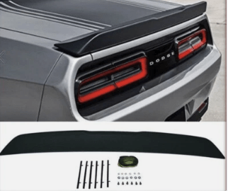 Spoiler bagażnika i tylny seryjny „Ducktail” Anderson Composites (Włókno węglowe) – Dodge Challenger (2008-2023)