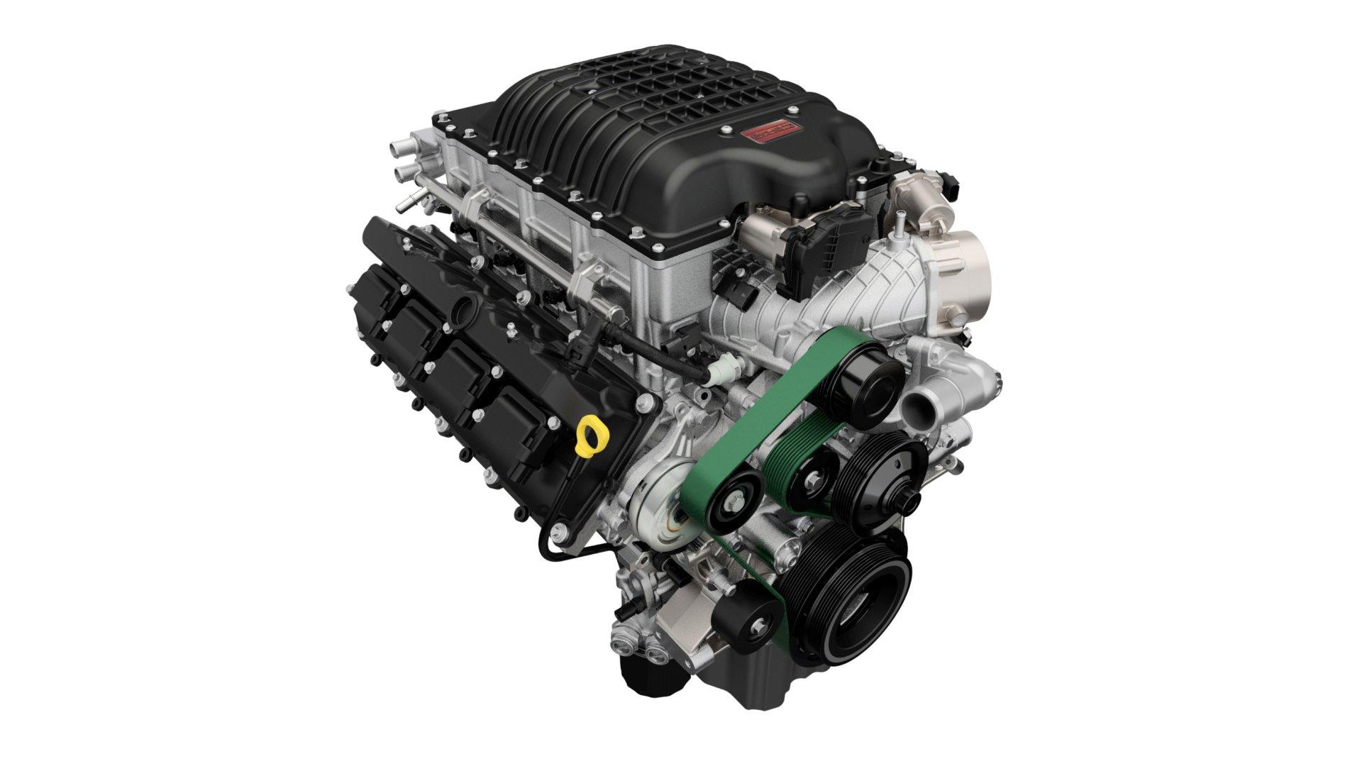 Kompletny silnik skrzyniowy MOPAR Hellephant A1000 7.0L Supercharged Crate Engine