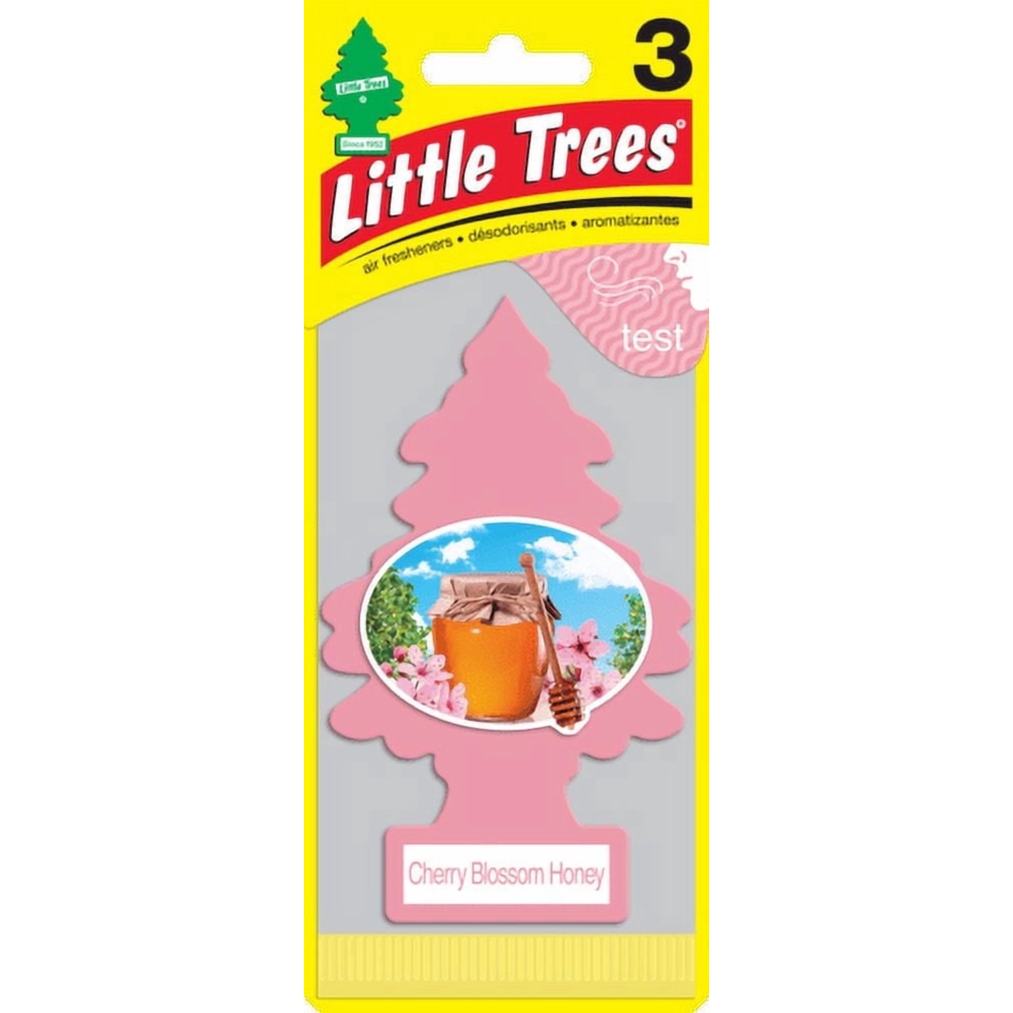 Amerykański zapach samochodowy LITTLE TREES "Cherry Blossom Honey"