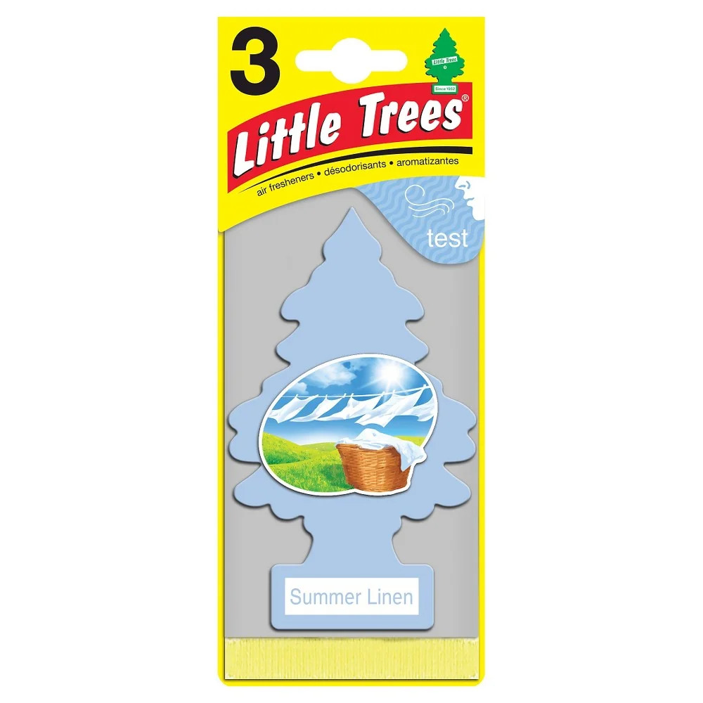 Amerykański zapach samochodowy LITTLE TREES "No Smoking" 3-pak